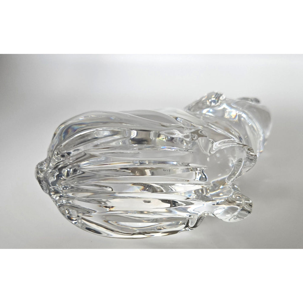 Waterford Crystal Pig Figurine With Box Ireland 4" Collectible Animal Sculpture Mint