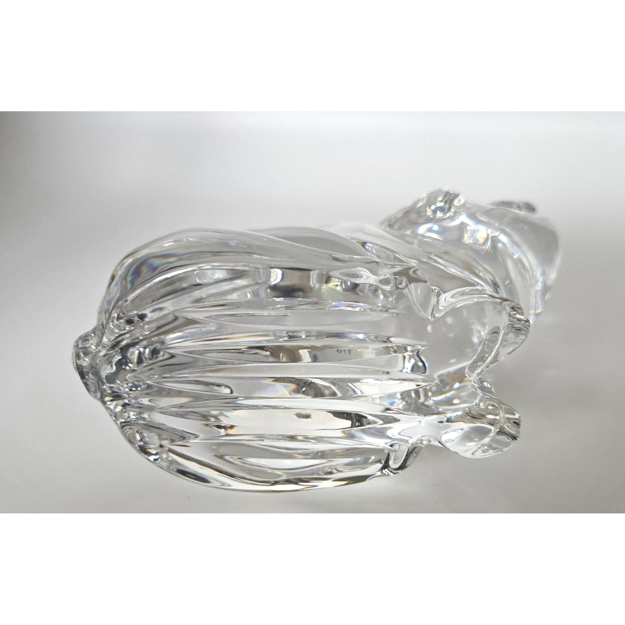 Waterford Crystal Pig Figurine With Box Ireland 4" Collectible Animal Sculpture Mint