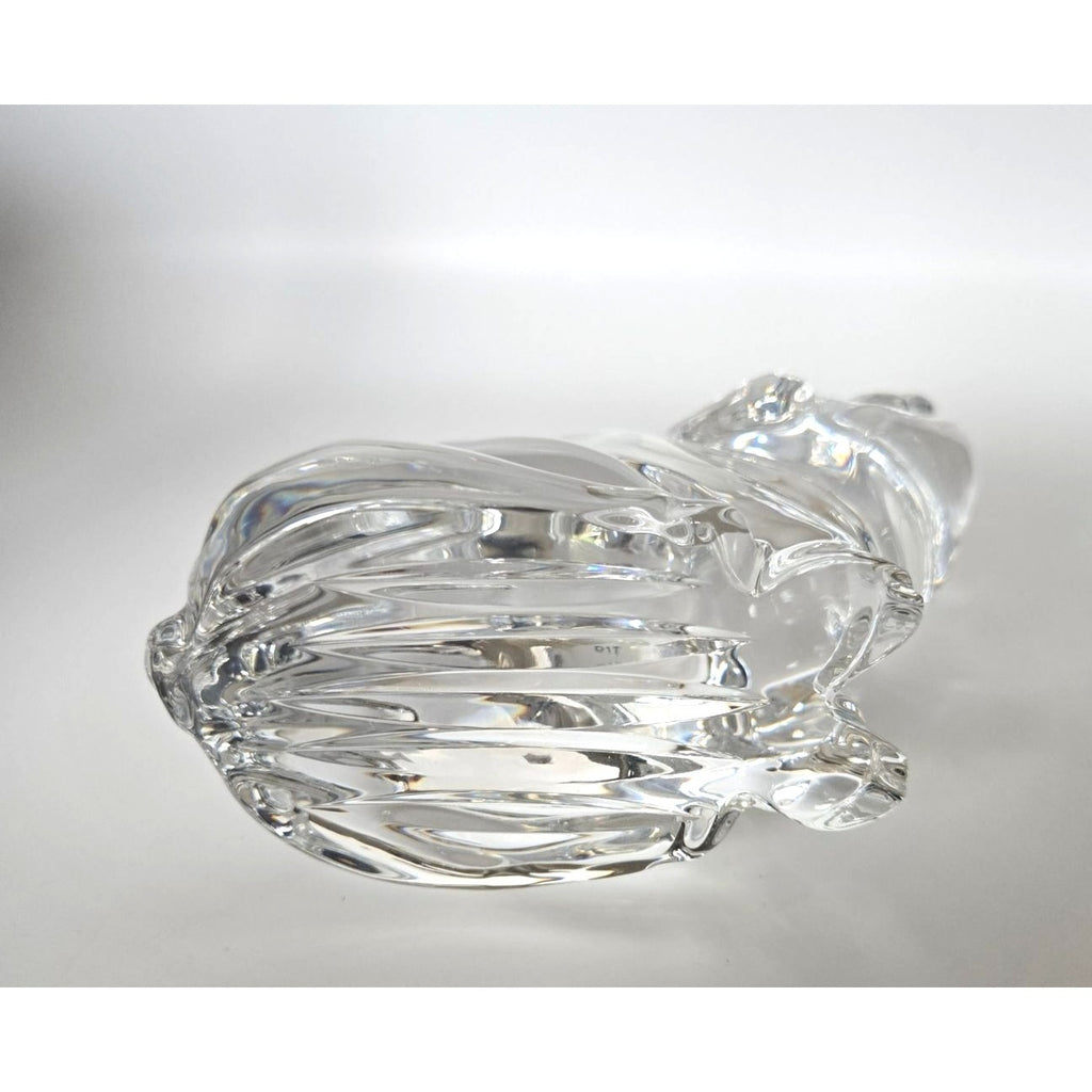 Waterford Crystal Pig Figurine With Box Ireland 4" Collectible Animal Sculpture Mint