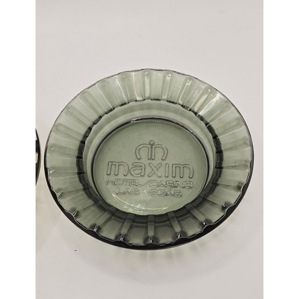 Vintage Frontier Hotel & Maxim Casino Las Vegas Ashtrays Gray