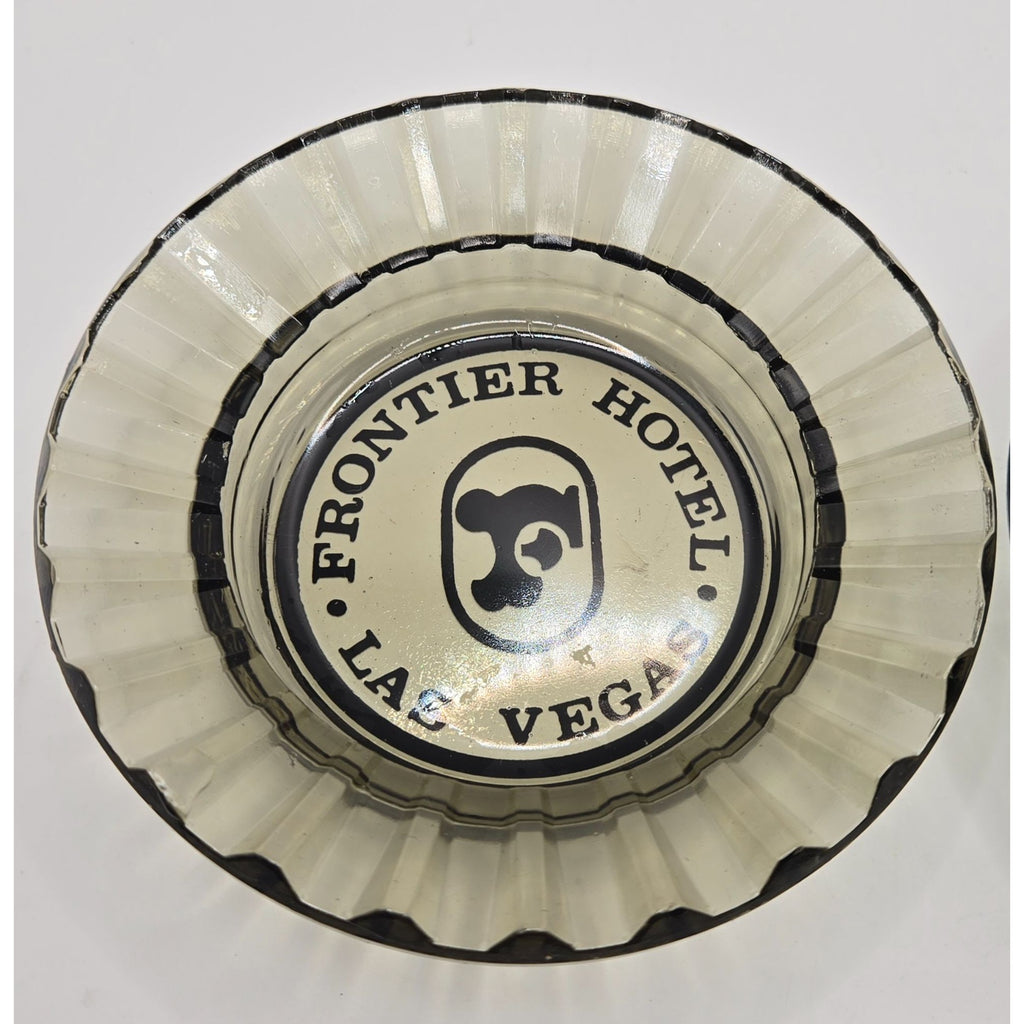 Vintage Frontier Hotel & Maxim Casino Las Vegas Ashtrays Gray