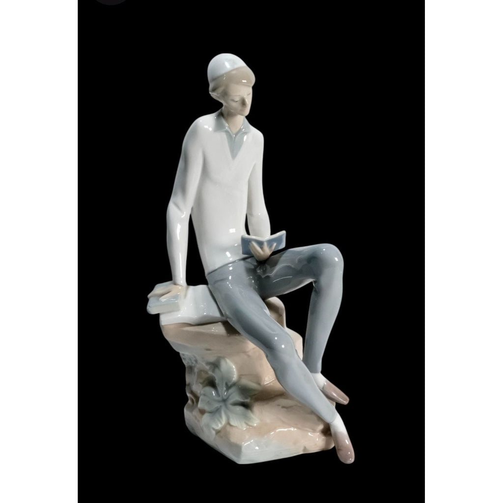 Lladro Jewish,Hebrew Student Studying, mint