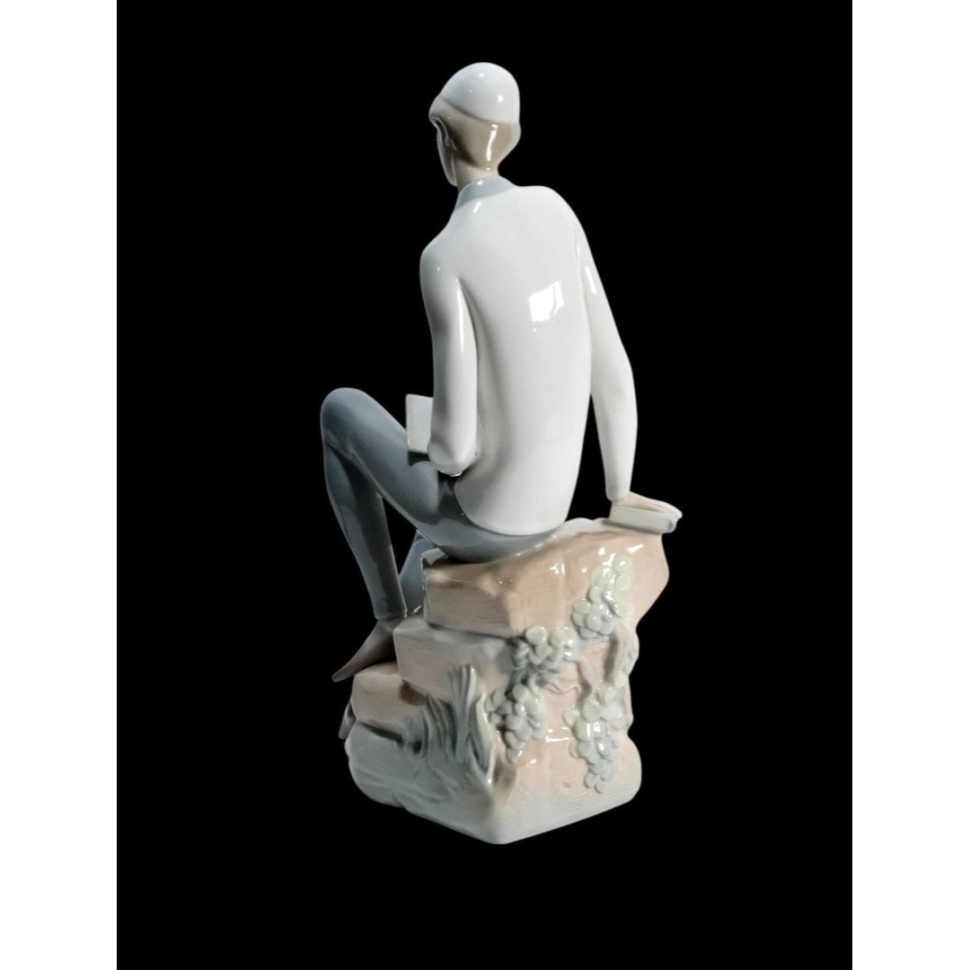 Lladro Jewish,Hebrew Student Studying, mint