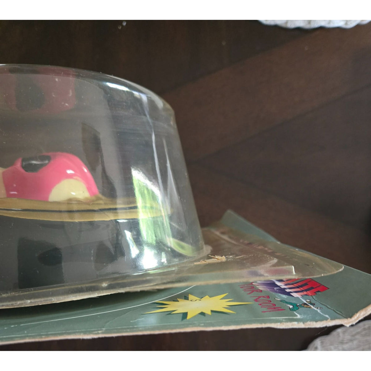 1994 Pink Power Rangers Girl Wall Action Wall Light in package good- fair  18"