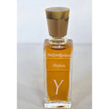 Yves Saint Laurent YSL "Y" Parfum Glass Bottle Vintage .31 Oz