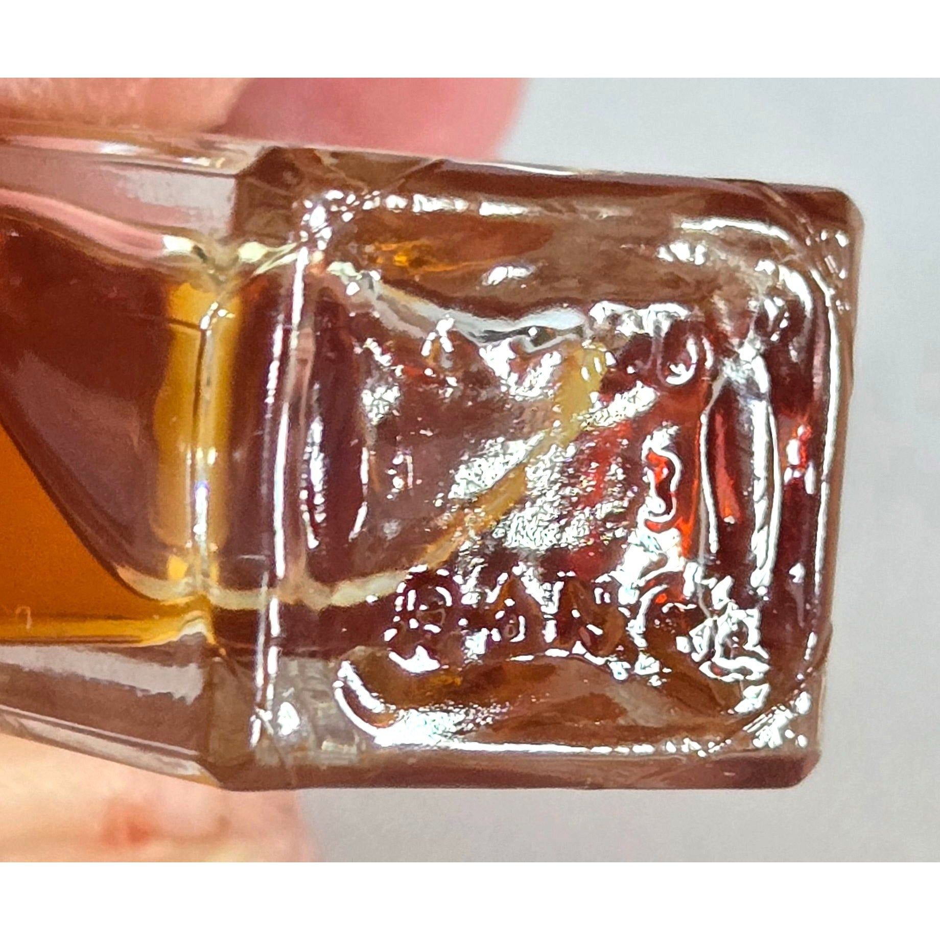 Yves Saint Laurent YSL "Y" Parfum Glass Bottle Vintage .31 Oz