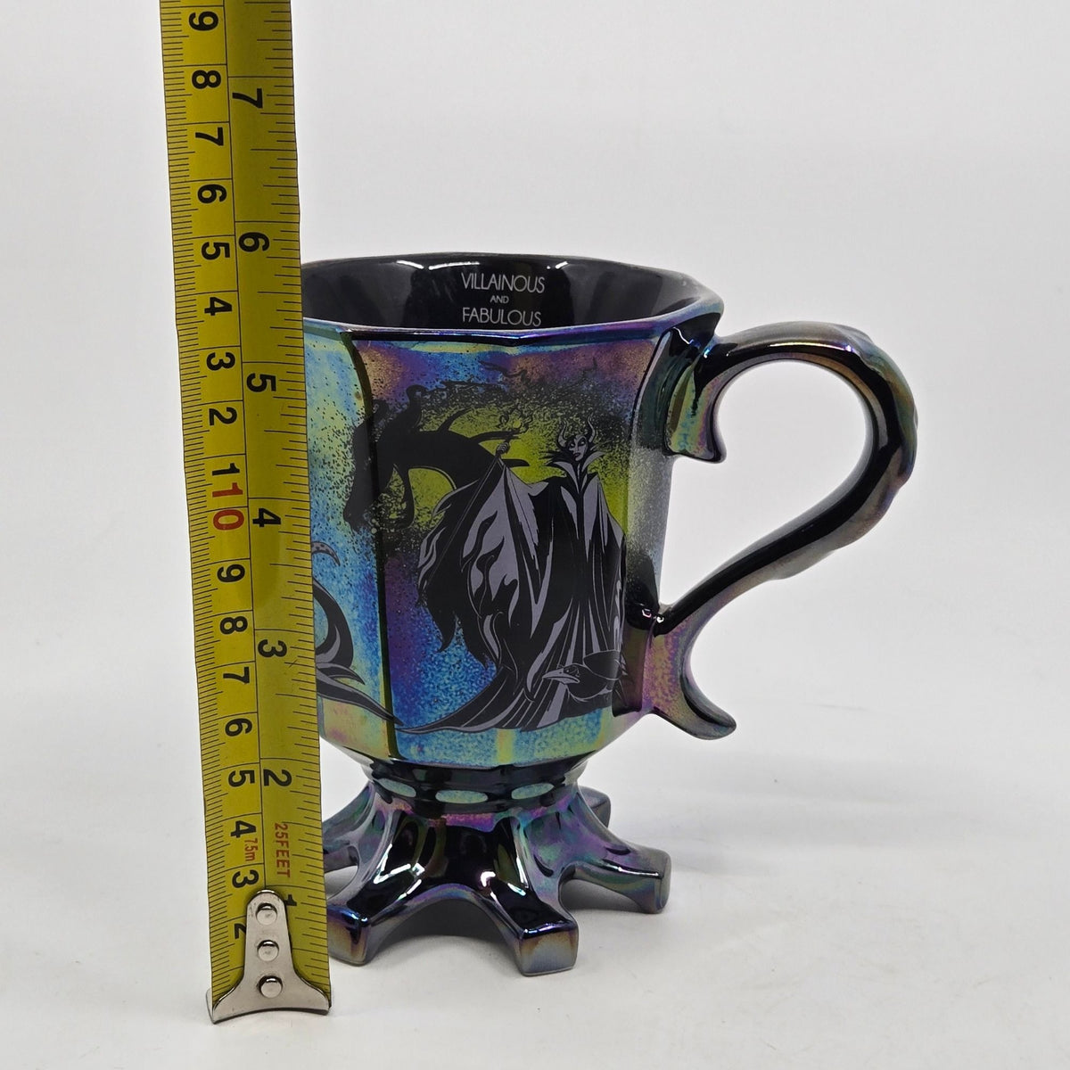 Disney Villainous & Iridescent Mug Evil Queen Ursula & Maleficent