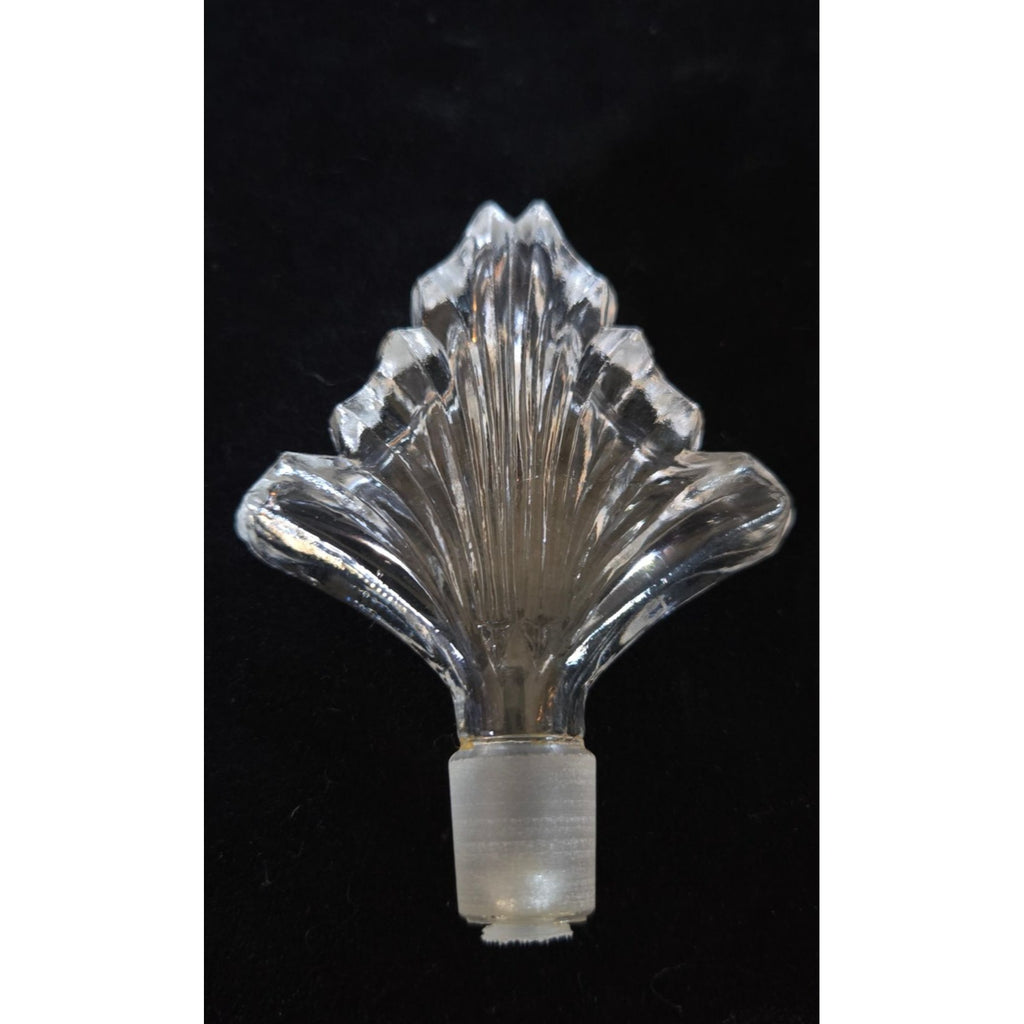 Vintage Crystal Butterfly Perfume Bottle