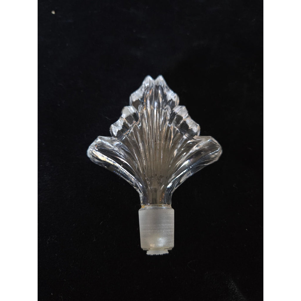 Vintage Crystal Butterfly Perfume Bottle