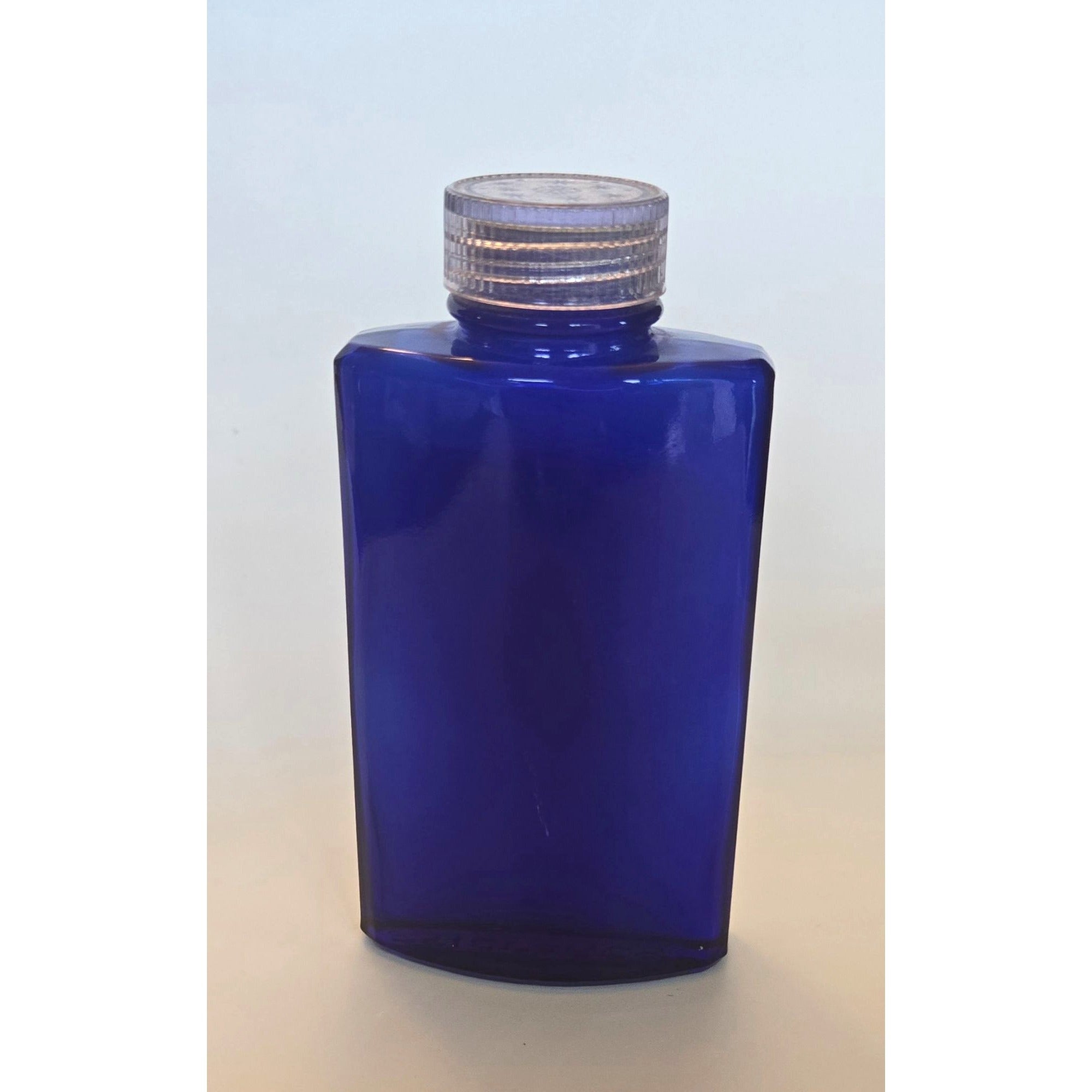 Bourjois Evening in Paris Talcum Powder, Cobalt Glass 3 oz READ!!