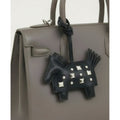 Horse handbag Charm Bag Charm purse Charm faux leather Silver Studs Strap