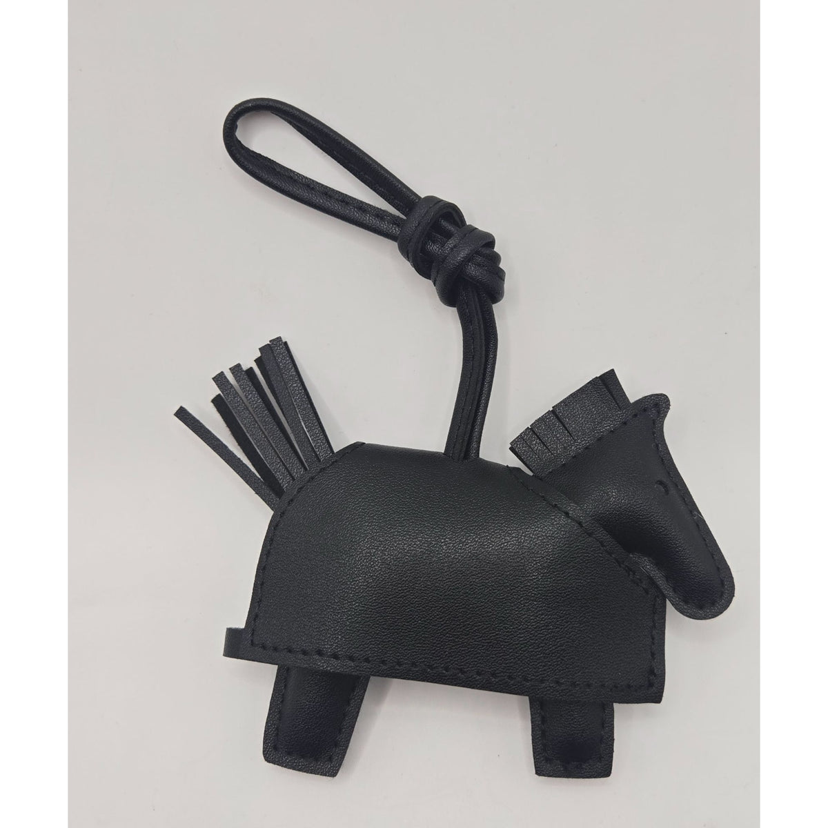 Horse handbag Charm Bag Charm purse Charm faux leather Silver Studs Strap