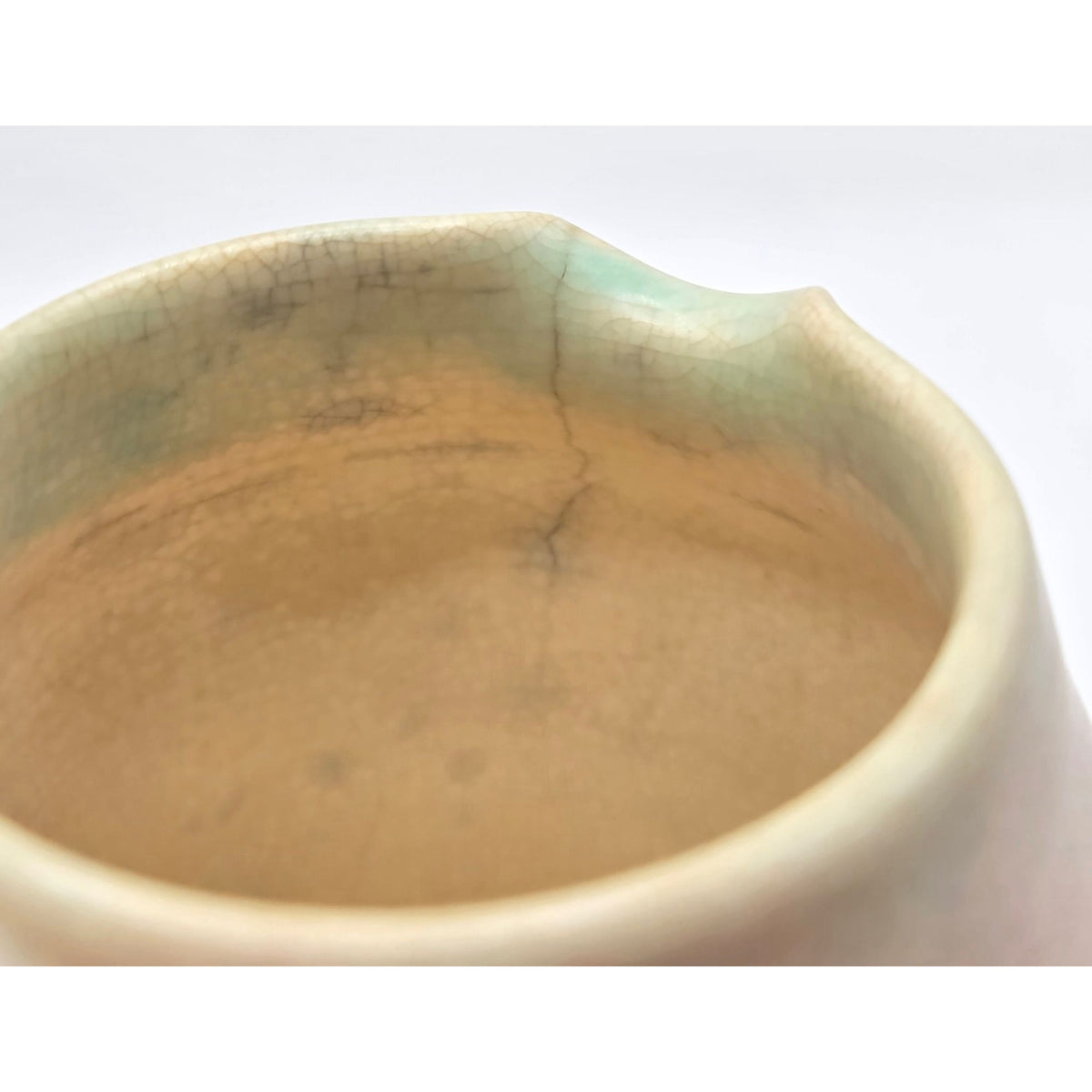 Radford Hand-Painted Floral Crackle Pitcher With Pastel Colors