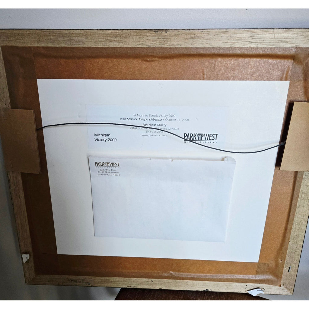 Fanch Ledan Serigraph "Salon Max-Arman" Signed and Numbered with COA