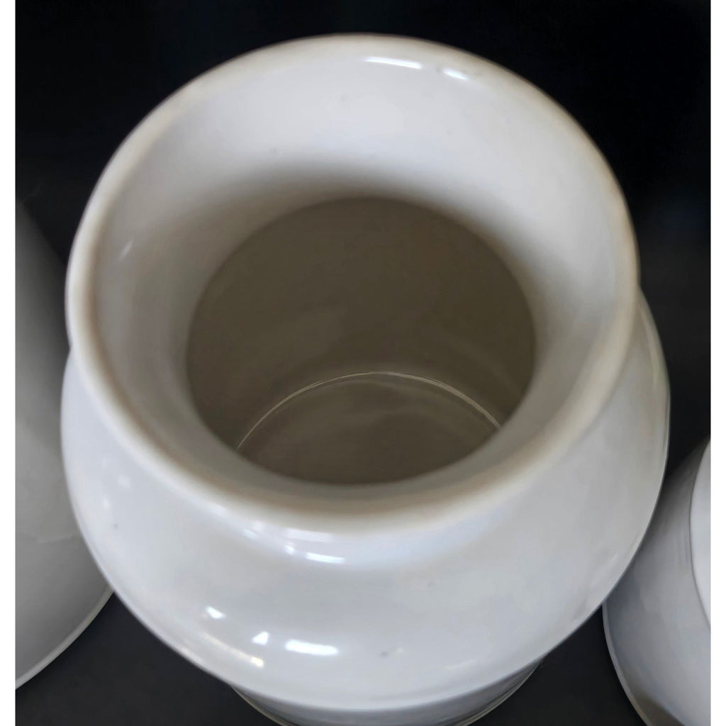 MCCOY Milk Jug Canister Set - Rosemary Laurel Thyme herb theme - floral Kitchen Storage With Lids