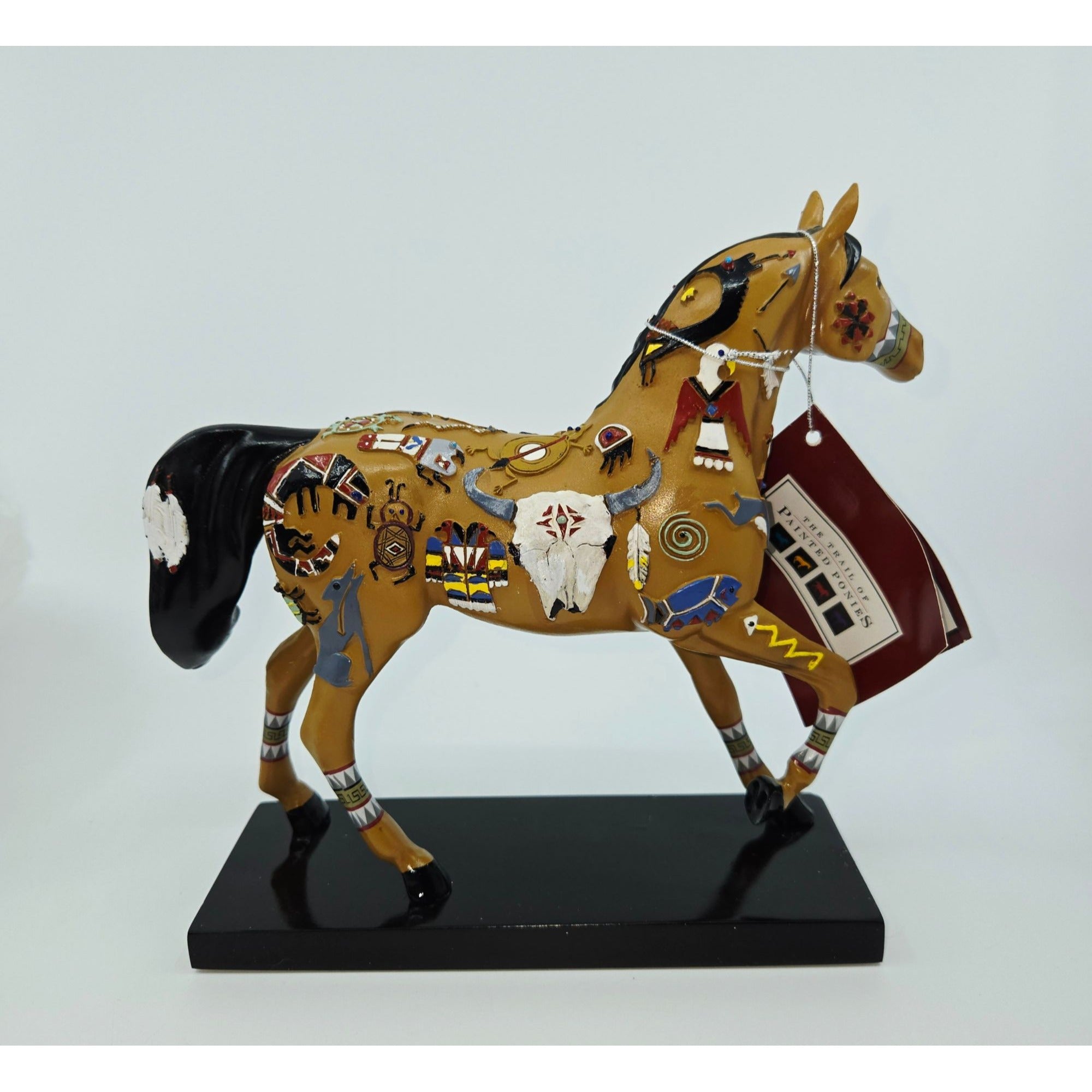 Trail Of Painted Ponies Wie Tou Horse Figurine with box #12252