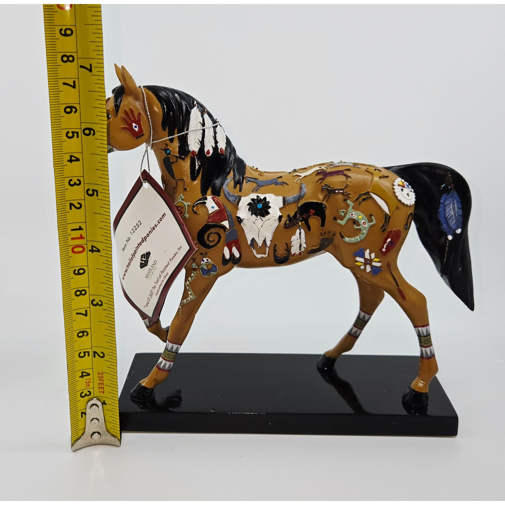 Trail Of Painted Ponies Wie Tou Horse Figurine with box #12252