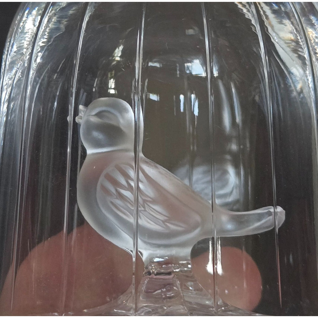 Hofbauer Byrdes Crystal Bird in Cage Germany