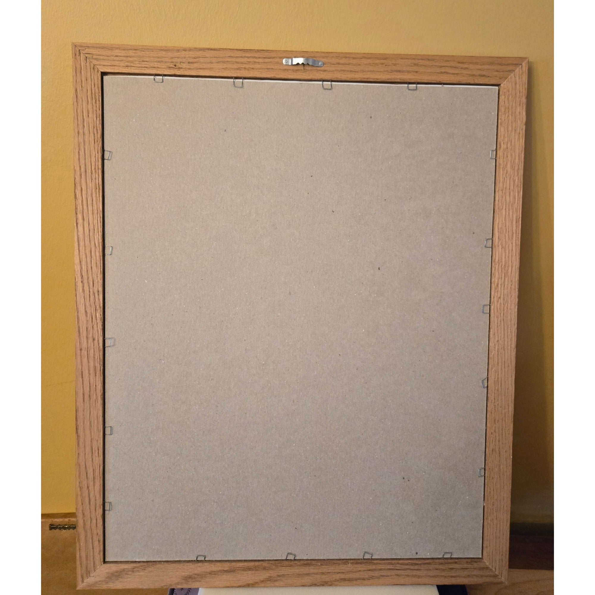 Framed "A Busy Day" Print By Maud Humphrey With Oak Frame Laundry Room Decor
