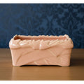 Old McCoy Peachy Pink Rectangle Planter, MCM