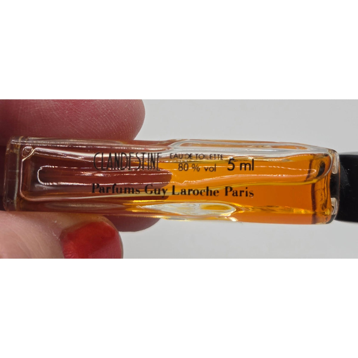 Clandestine By Guy Laroche Eau De Toilette Mini Parfum 5ml Vintage