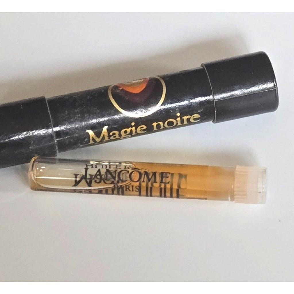 Magie Noire By Lancôme Paris Mini Perfume Oil Vial 0.06 Oz With Case