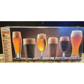 Libbey Craft Brews 6-Piece Beer Glass Set With Classic Shapes NIB
