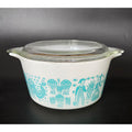 Vintage Pyrex Amish Butterprint 1 Quart #473 Casserole Dish w/Lid