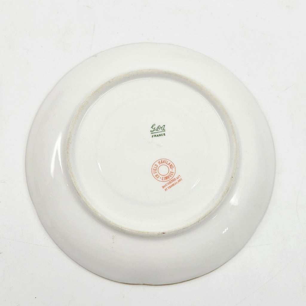 Haviland Limoges Pink Floral Porcelain Teacup