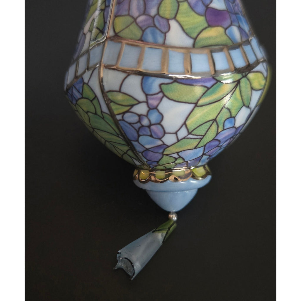 Bradford Exchange The Era of Louis Tiffany Heirloom Porcelain Ornament - VGC