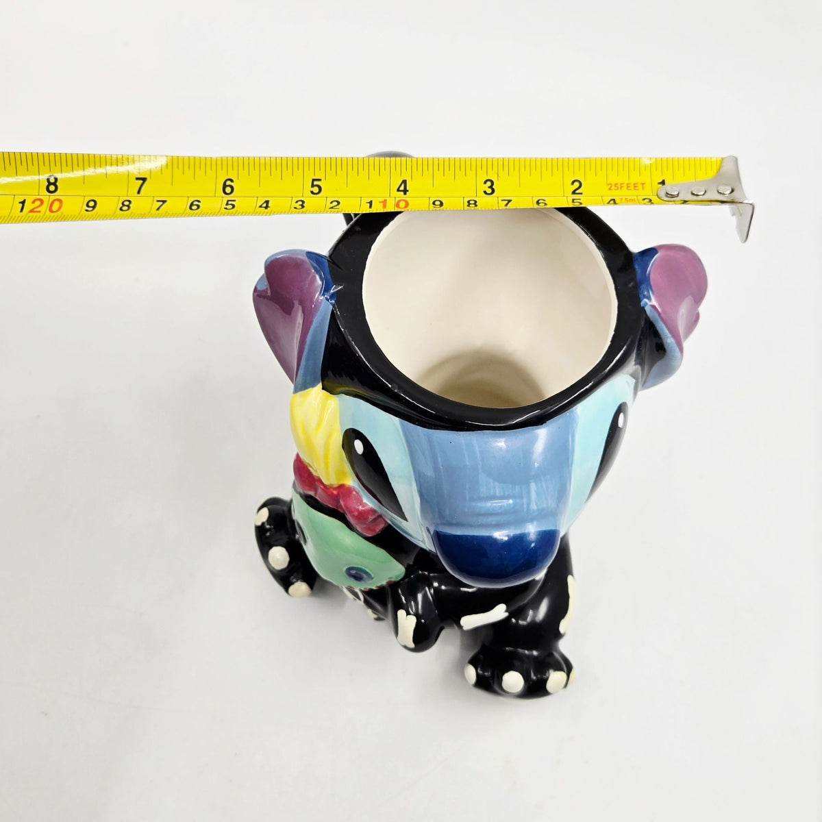 Disney Stitch Halloween Ceramic Huge Mug Featuring Skeleton Design