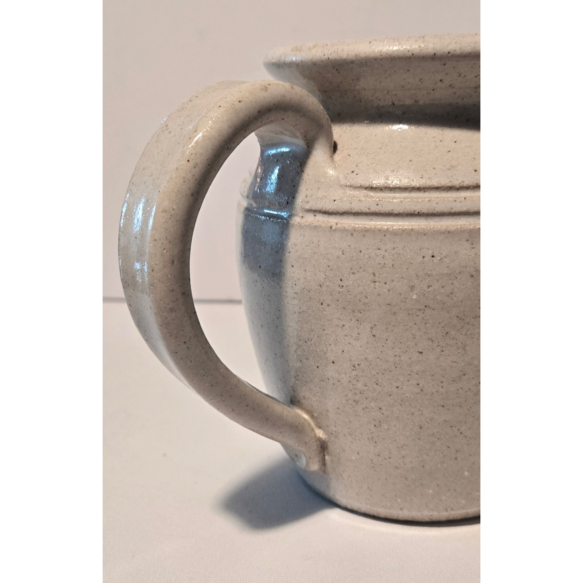 Pinewood Valley Rustic Pottery Creamer/Pitcher Salt Glazed 4.75"