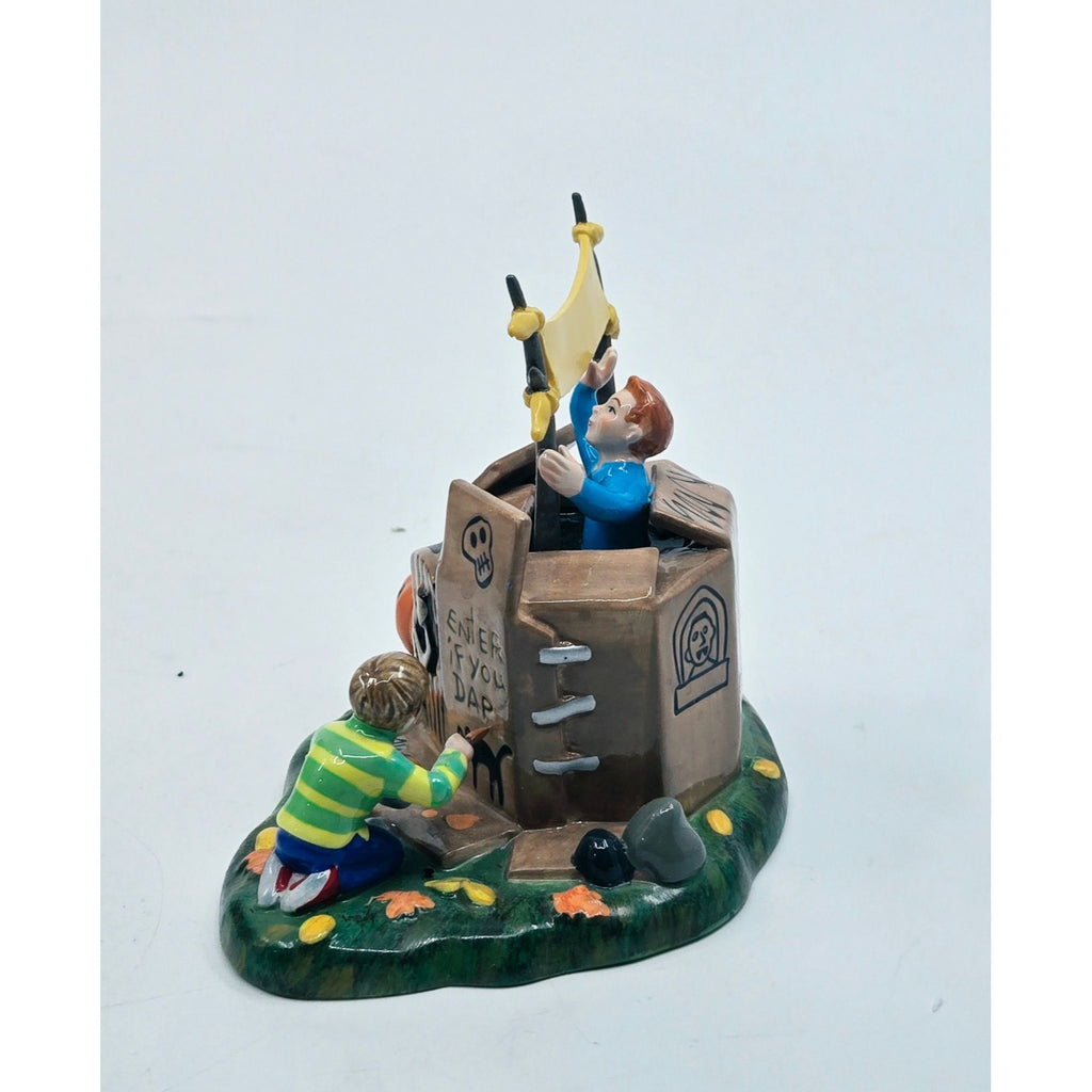 Department 56 Snow Village Halloween Building Fort Frightful Figurine #56.54707