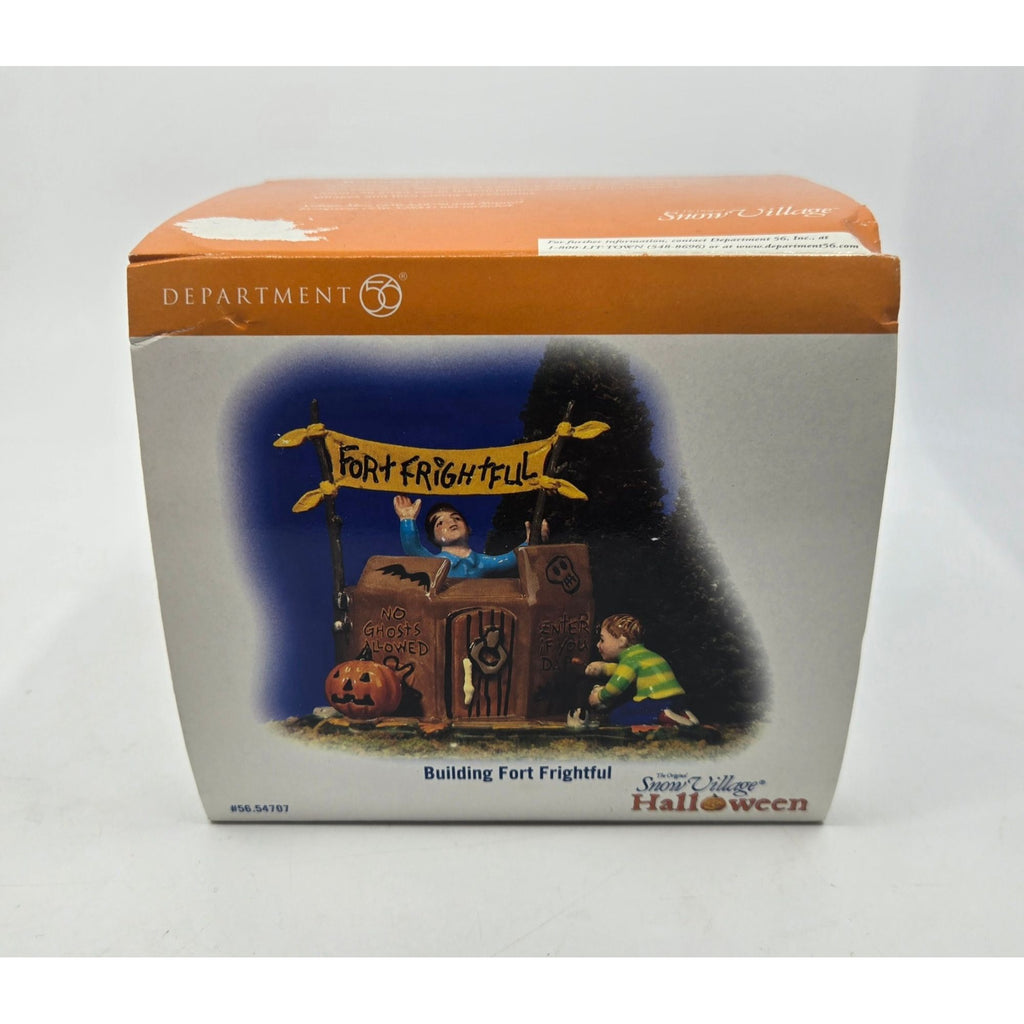Department 56 Snow Village Halloween Building Fort Frightful Figurine #56.54707