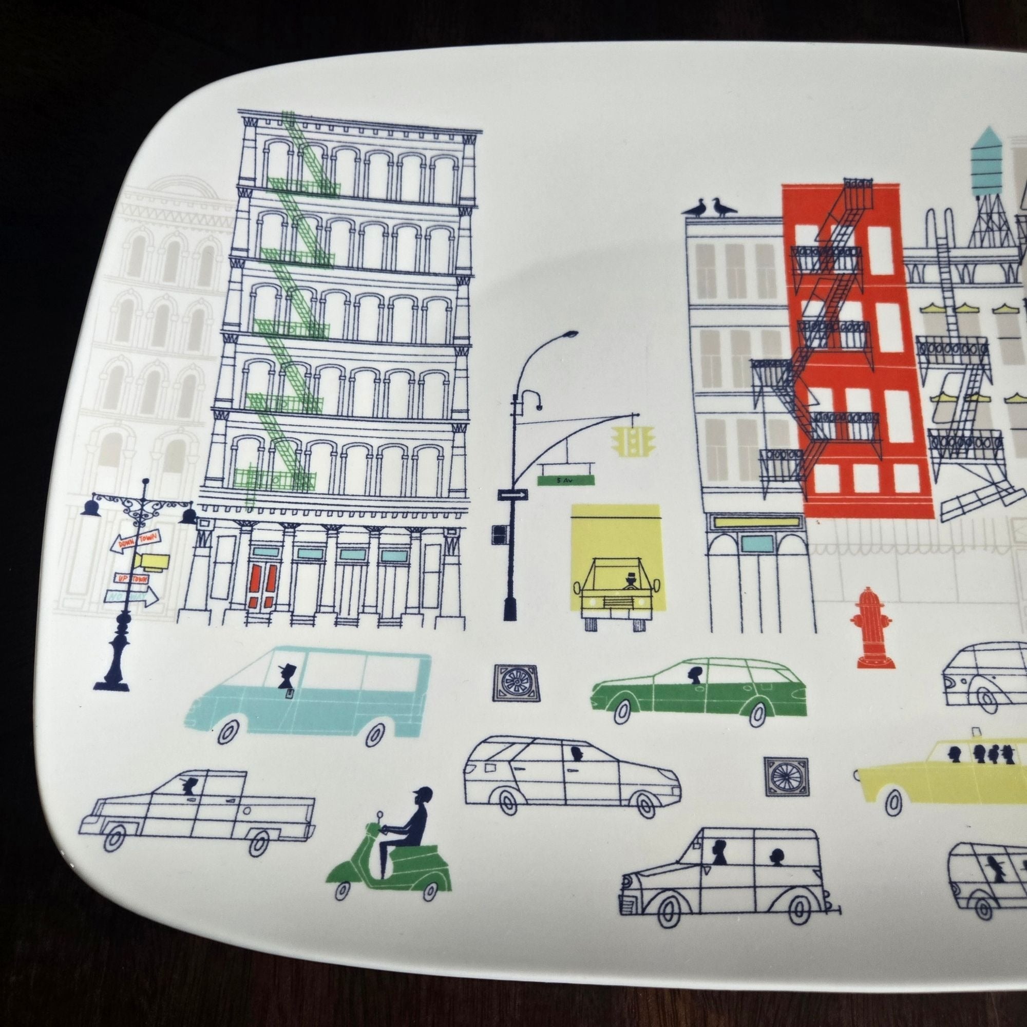 Kate Spade New York Hopscotch Drive Platter Large Oblong