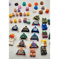 Assorted Lego Minifigure Parts & Accessories Lot - Heads Torsos Legs Hair & Weapons 30+