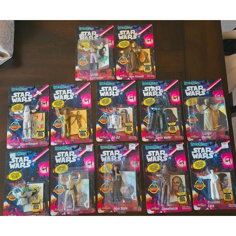 21 Vintage Star Wars Bendems Justtoys