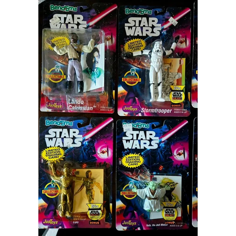 21 Vintage Star Wars Bendems Justtoys