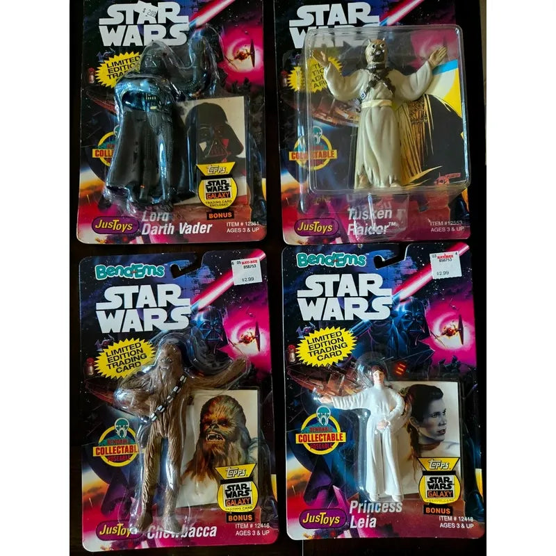 21 Vintage Star Wars Bendems Justtoys