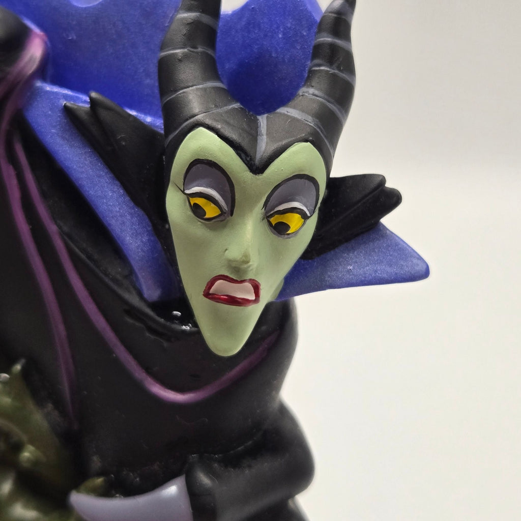 Disney Villains Maleficent & Dragon Photo Frame 5" Purple & Black Display