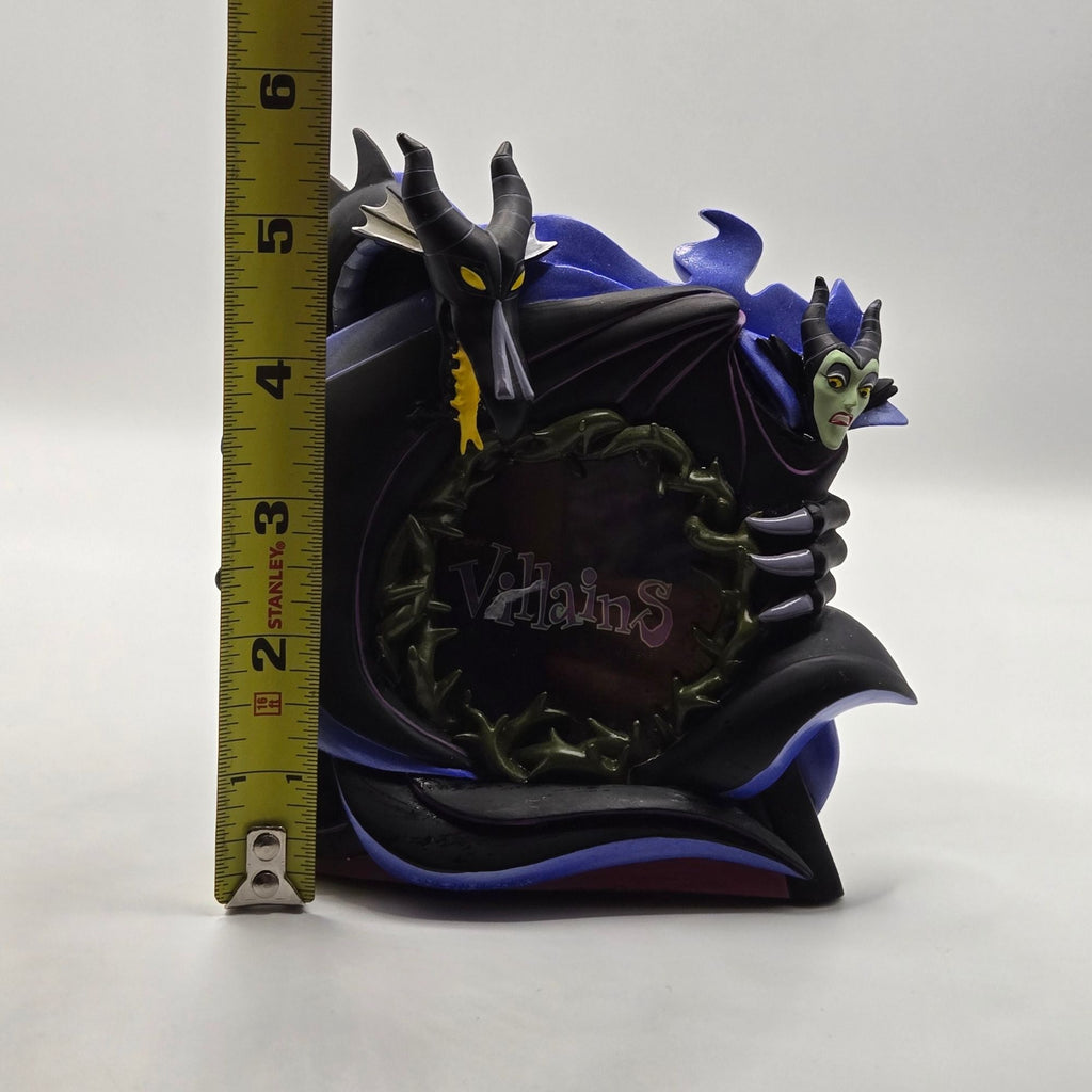 Disney Villains Maleficent & Dragon Photo Frame 5" Purple & Black Display