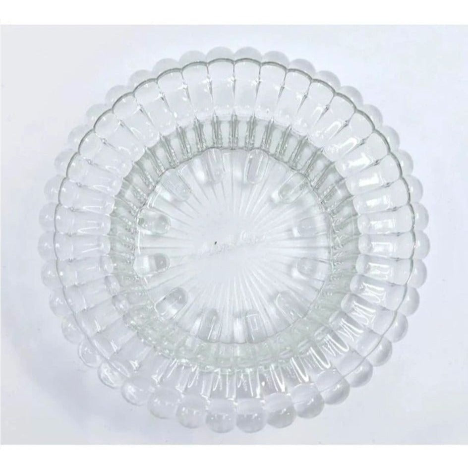 Fairy Lamp Clear Insert Replacement 4” Candle Dish Insert for LG Wright & Fenton