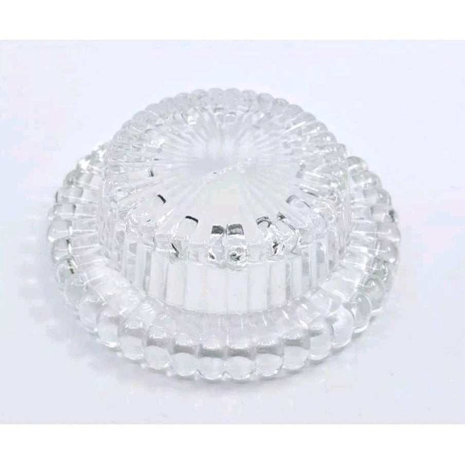 Fairy Lamp Clear Insert Replacement 4” Candle Dish Insert for LG Wright & Fenton