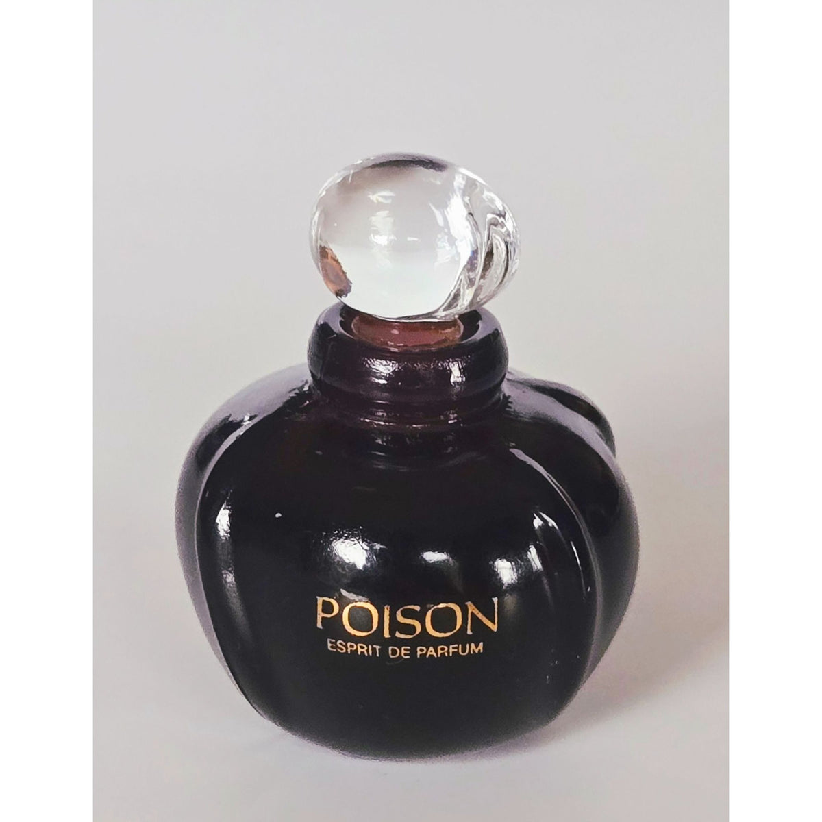 Christian Dior Poison Esprit De Parfum Bottle m25 oz Vintage Collectible, Mini Full