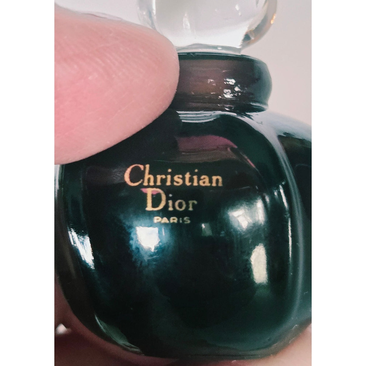 Christian Dior Poison Esprit De Parfum Bottle m25 oz Vintage Collectible, Mini Full