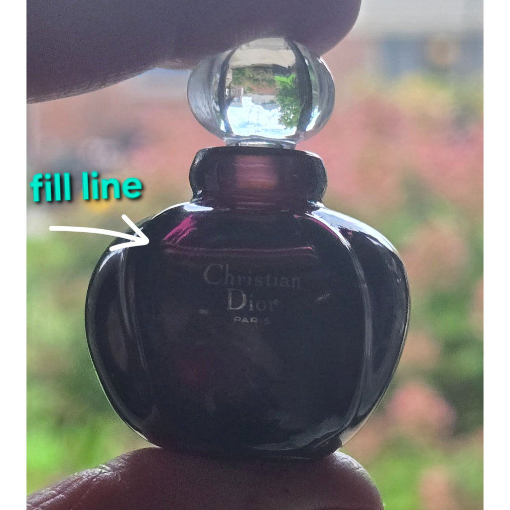 Christian Dior Poison Esprit De Parfum Bottle m25 oz Vintage Collectible, Mini Full
