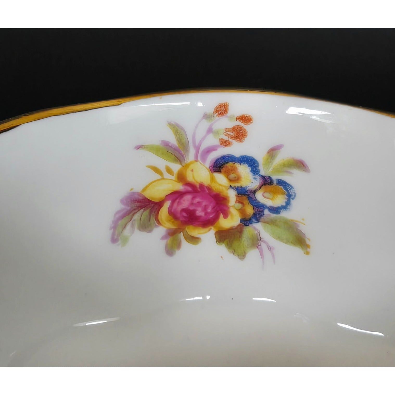 Royal Albert Serena Pink Floral Creamer and Sugar Bowl Set, England , Bone China
