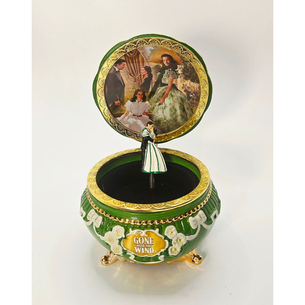 Gone With the Wind Music Box 75th Anniversary Heirloom Turner Ent. -"Tara's Theme" numbered