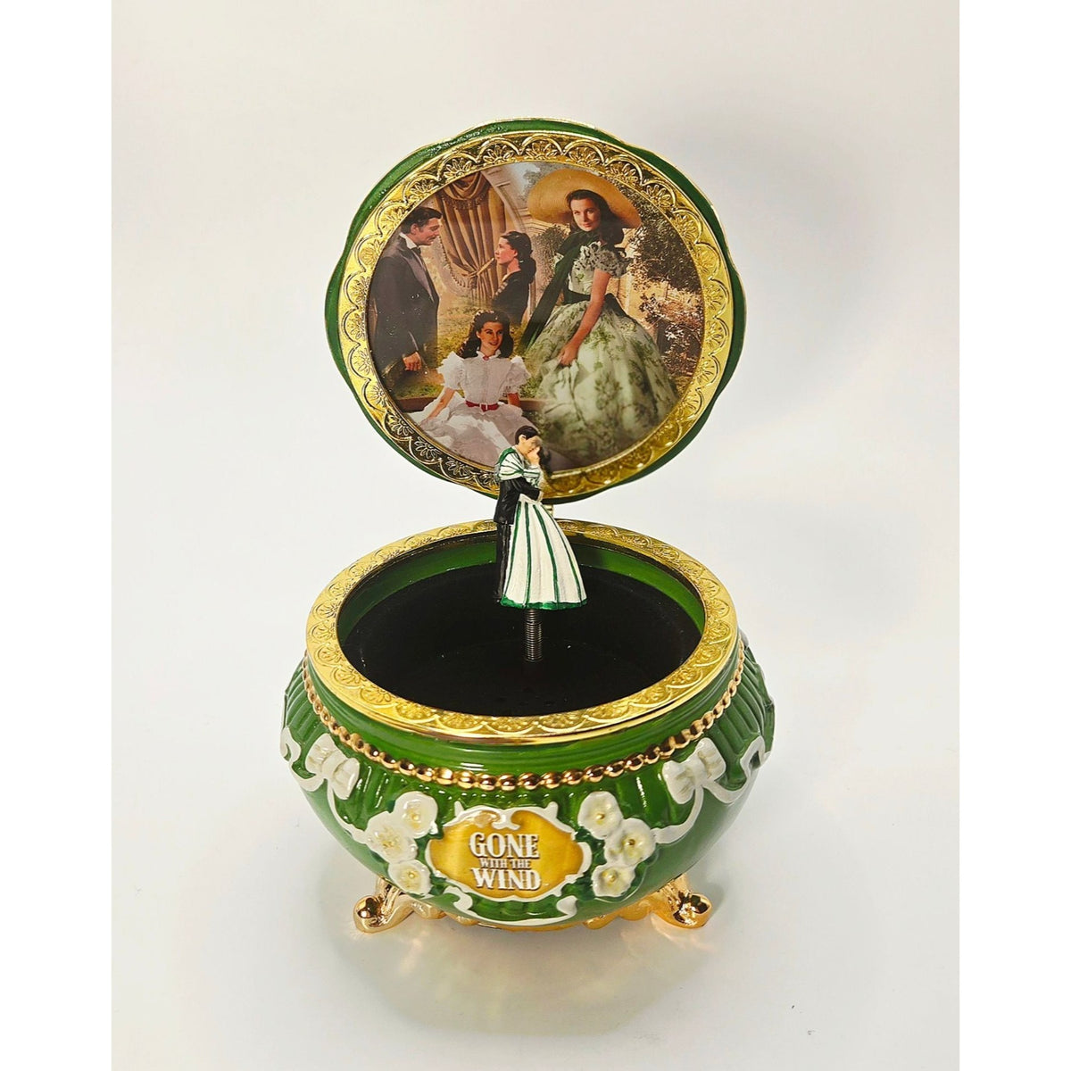 Gone With the Wind Music Box 75th Anniversary Heirloom Turner Ent. -"Tara's Theme" numbered