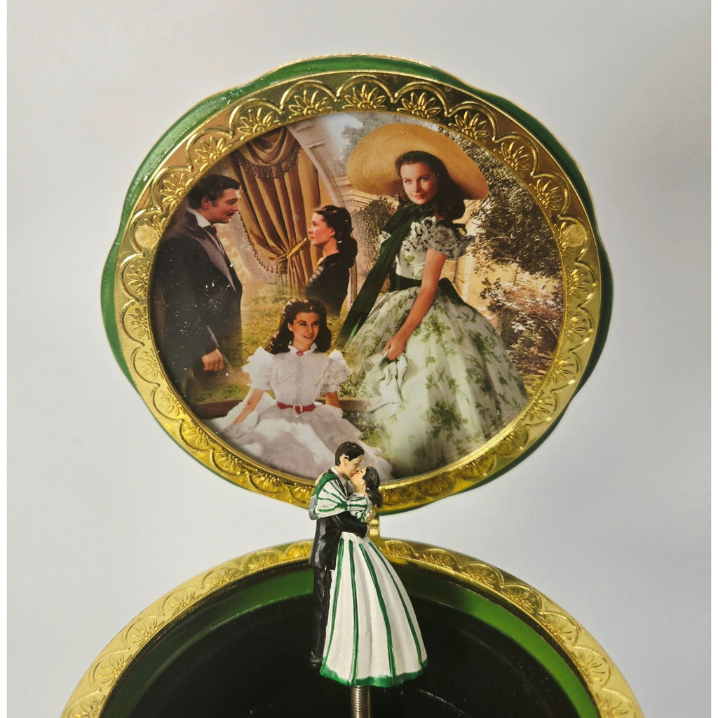 Gone With the Wind Music Box 75th Anniversary Heirloom Turner Ent. -"Tara's Theme" numbered